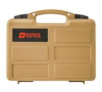 Mallette pour arme de poing tan - Nuprol
