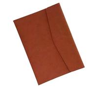 Mallette pour Homme A4 en Cuir Pu Marron Grosse Capacité