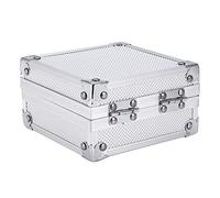 Mallette pour Machine de Tatouage, étui en Alliage D'aluminium avec | Doublure de protection en mousse, adaptée aux machines rotatives et à bobines, stockage polyvalent d\'électronique