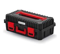 Kistenberg Mallette pour machines avec garniture en mousse pour outils électriques Mallette pour outils Capacité de charge 25 kg, poignée ergonomique, plastique, noir, 585 x 360 x 217 mm