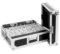 Mallette pour table de mixage Omnitronic MCV-19,variabel,sw 8HE avec poignée de transport noir, argent bois, aluminium, acier, caoutchouc, Mousse caoutchouc