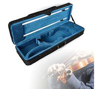 Mallette pour violon avec coque en tissu Oxford et couche intérieure en flanelle et sangle réglable