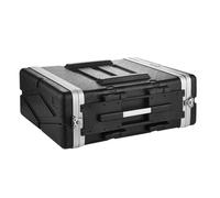 Mallette Rack 4U Peu Profonde 480 mm-Duoku-pour Amplificateur, Équipement Audio, Table de Mixage DJ, ABS, avec Panneaux Avant
