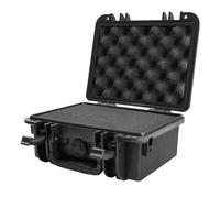 Mallette rigide portable et étanche, étanche IP67, résistante aux chocs, capacité de charge de 300 kg, avec 2 inserts en éponge et ouvertures de verrouillage de sécurité pour électronique, équipement