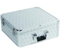 Mallette Roadinger CD-Case ALU avec poignée de transport argent aluminium