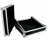 Mallette Roadinger Roadinger Mixer-Case avec poignée de transport noir, argent aluminium, bois