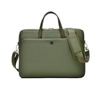 Mallette Sac for Ordinateur Portable, Sac à Main à bandoulière for Ordinateur Portable, Porte-Documents(Green,for 17-17.3 inch)