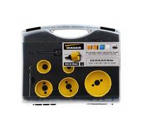 Diager Mallette scies-cloches HSS bi-métal 9 pièces
