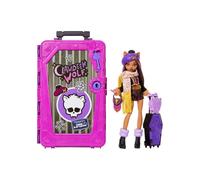Mallette secrète Monster High MATTEL Clawdeen Wolf 3 clés 20 accessoires Multicolore