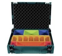 Mallette Système - Makita - MAKPAC 1 - Insert Boîtes Couleur - Couvercle Mousse