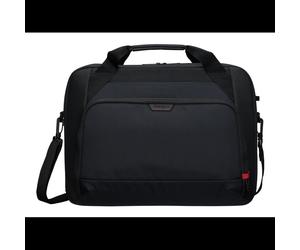 Mallette Targus EcoSmart 18 pouces pour ordinateur portable avec bandoulière noir et rouge CN418GL