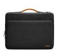 Mallette - TOMTOC - 14 MacBook Pro (2021) - Noir - Rembourrage - Fixation AirTag