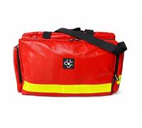 Mallette Urgence Professionnelle Premiers Secours DevaSafe - Sac Médical Intervention Secourisme Infirmier Ambulancier Pompier - Trousse Secours Vide Imperméable PVC 500D - Compartiments Amovibles Vel