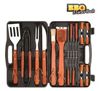 Mallette Ustensiles Barbecue BBQ Master Tools 18 pièces