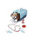 Simba Mallette vétérinaire en peluche 24 cm – 7 pièces avec accessoires – 25x18x17 cm – dès 3 ans