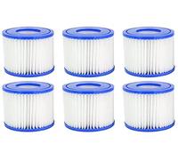 Mallez Cartouche de Filtre VI pour Bestway 58323, Hot Tub Filtre Taille VI Standard pour Tous Lay-Z-Spa Model, Paris Miami Vegas Monaco Palm Spring Cancun Helsinki etc.