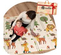 Mallie® Tapis D'eveil Bebe 180x150 CM XXL [Revêtement Anti-rayures] Tapis Bebe, Tapis D'éveil Bébé, Tapis Enfant, Tapis Jeux Bebe, Tapis Eveil Bebe, Tapis Sol Bebe | En Mousse Douce Sécurisé, Pliable