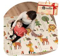Mallie® Tapis D'eveil Bebe XXL Avec Sac de Transport Offert 180x150 CM Tapis Bebe, Tapis D'éveil Bébé, Tapis Enfant, Tapis Jeux Bebe, Tapis Eveil Bebe, Tapis Sol Bebe | En Mousse Douce, Pliable