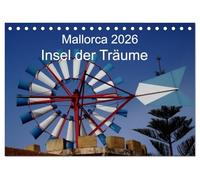 Mallorca 2026 - Insel der Träume (Tischkalender 2026 DIN A5 quer), CALVENDO Monatskalender: Wundervolle Bilder der Insel Mallorca als Kalender für das neue Jahr