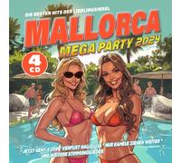 MALLORCA MEGA PARTY 2024(4CD) 4 CD NEUF