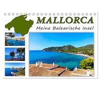MALLORCA, Meine Balearische Insel (Tischkalender 2026 DIN A5 quer), CALVENDO Monatskalender: Traumhafte Insel-Ansichten fernab vom Tourismus