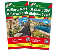 Mallorca Nord Und Süd, Set, Autokarte 1:50.000