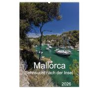 Mallorca - Sehnsucht nach der Insel (Wandkalender 2026 DIN A2 hoch), CALVENDO Monatskalender: Exklusive Bilder der Insel Mallorca als Kalender im Hochformat