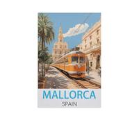 Mallorca Spain，Puzzle 1000 Pieces of Paper Puzzles Suitable for Adults Children Families Stress Relief Puzzle Games（26x38cm）-FT35