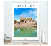 Mallorca - Traumhafte Insel auf der Sonnenseite (hochwertiger Premium Wandkalender 2026 DIN A2 hoch), Kunstdruck in Hochglanz: Impressionen von der spanischen Trauminsel Mallorca - Mit Terminplaner
