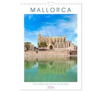 Mallorca - Traumhafte Insel auf der Sonnenseite (Wandkalender 2026 DIN A4 hoch), CALVENDO Monatskalender: Impressionen von der spanischen Trauminsel Mallorca - Mit Terminplaner