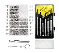 Malloy 1 Kit de Réparation de Lunettes Montre Horloge Réparation de Lunettes pour Lunettes