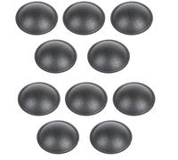 Malloy 10 Pièces 38x8mm Cache-Poussière pour Haut-Parleur, Dôme de Remplacement pour Équipement Audio