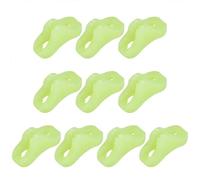 Malloy 10 PièCes Camping en Plein Air Corde Lumineuse Boucle Tirer Corde Lumineuse Anti-DéRapant Boucle Corde Boucle Accessoires