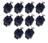 Malloy 10pcs XLR RJ45 Connecteur de Douille Plié à Aiguille Carrée Panneau PCB Panneau Adaptateur de Châssis