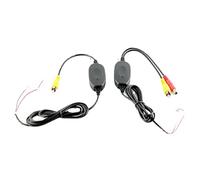 Malloy 1Set 2.4GHZ Transmetteur Vidéo sans Récepteur Transmetteur Vidéo sans 2.4GHZ Récepteur sans pour Moniteur DVD de Voiture WiFi Caméra de Recul Arrière