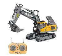 Malloy 2.4G sans RC Pelle TéLéCommande RC Camion Chenille Camion IngéNierie éLectrique VéHicule pour Enfants