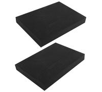 Malloy 2 Pièces de Mousse à Séparer pour Boîte à Outils, Insert de Mousse Prédécoupée, Mousses D'Ombre Haute Densité 350x250x40mm