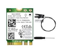 Malloy 8260 8260NGW Carte WiFi + 2xantenna 2.4g / 5GHz 867m Bluetooth4.2 AC8260 NGFF M.2 Module de Carte WIRESSEMENTS WiFi 802.11