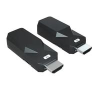 Malloy Adaptateur D'Affichage sans 50m 1080p 60Hz Adaptateur sans Compatible du PC au Projecteur et Moniteur