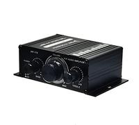 Malloy Amplificateur de Puissance Radio FM Mini Amplificateur 400W HiFi Mini HiFi Amplificateur de Puissance Audio Amplificateur Audio Ak170 Amplificateur Audio