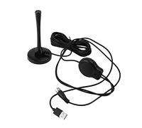 Malloy Antenne de TéLéVision NuméRique IntéRieure HD avec Amplificateur, RéCeption Longue PortéE de 150 Miles Prend en Charge la TéLéVision HDTV 4K 1080P pour Le Local