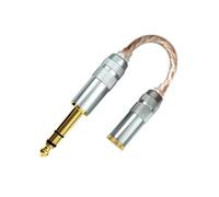 Malloy Câble D'Adaptateur Audio 4,4 mm vers 6,35 mm Mâle à, pour la Conversion Stéréo Équilibrée HiFi.