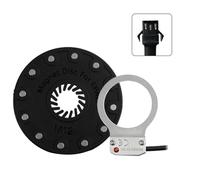 Malloy Capteur de Pédale de Vélo Électrique Assistance 12 Aimant E Bike SM Connecteur Assistance Électrique Câble de Vélo Électrique Kit de Vélo Électrique DIY