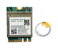 Malloy Carte WiFi RTL8822CE 2,4G/5G Double Bande Gigabit Carte Réseau sans Interne NGFF M.2 WiFi Bluetooth 5.1 Carte Réseau