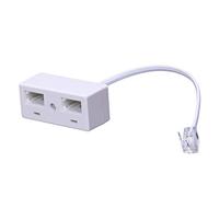 Malloy Convertisseur de Prise de Telephone de RJ11 a UK BT