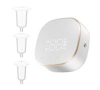 Malloy Correcteur de Mamelon Inversé Électrique Niplette Portable Corrige les Mamelons Plats et Inversés avec Facilité pour Aider à L'Allaitement Facile à Installer -C