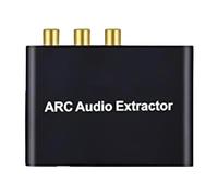 Malloy Extracteur Audio Arc Compatible vers SPDIF Coaxial Stéréo Jack 3,5 mm Adaptateur Arc -Compatible Convertisseur Audio