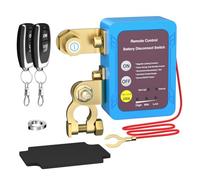 Malloy Interrupteur de Déconnexion de Batterie à Distance 12 V 240 A, Interrupteur de Mise Hors Tension Automatique, Interrupteur de Télécommande de Bateau de Camion de Voiture