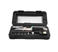 Malloy Kit D'Outils de Soudage 10 en 1 HS1115K, Fer à Souder au Gaz, Kit de Maintenance Électronique Portable à Température Constante, Or