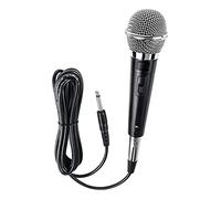 Malloy Microphone Karaoké MIC Microphone Dynamique Filaire Portable Dynamique Voix pour la Performance de la Musique Vocale Karaoké
